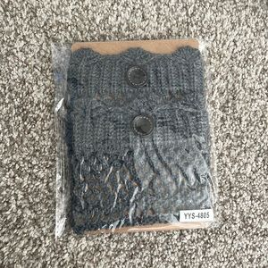 2 piece gray boot top insert